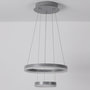 Voir la diapositive 4 : Paris Prix Suspension en Métal Led  Plaox  120cm Gris