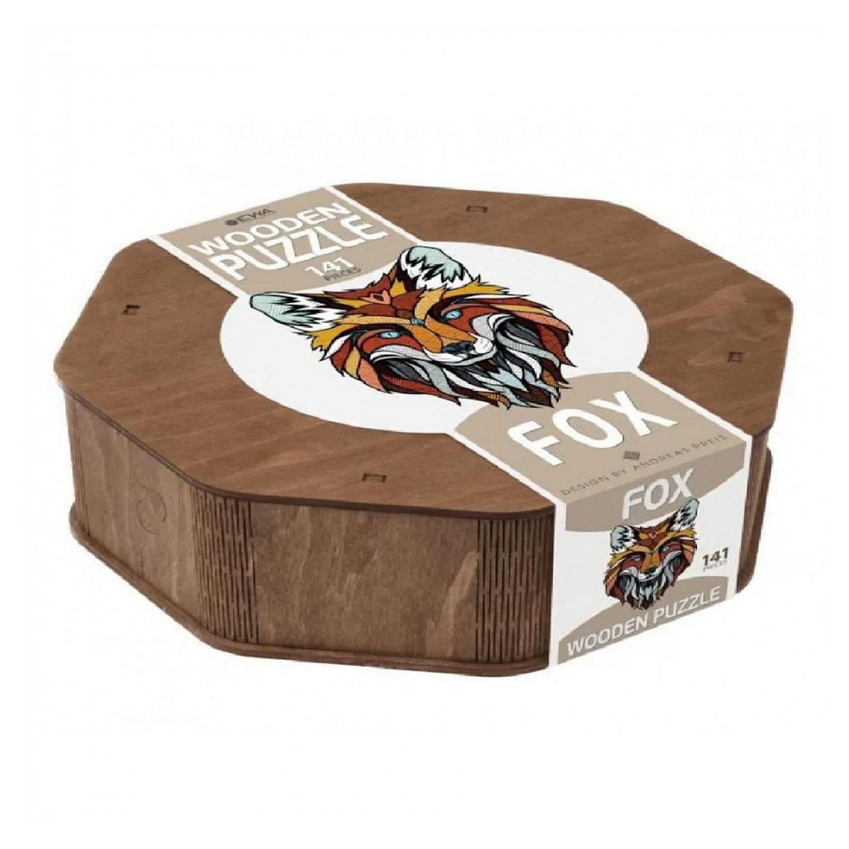 Graine créative Puzzle en bois Renard 141 pieces