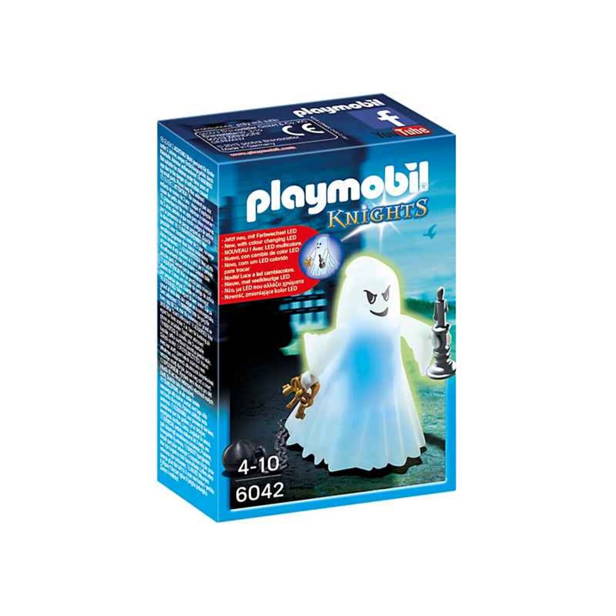 PLAYMOBIL Knights 6042 Fantôme avec LED multicolore