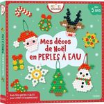 MES DECOS DE NOEL EN PERLES A EAU. AVEC 800 PERLES, DU FIL, 10 MODELES ET UN KIT COMPLET, Lebreton Pauline