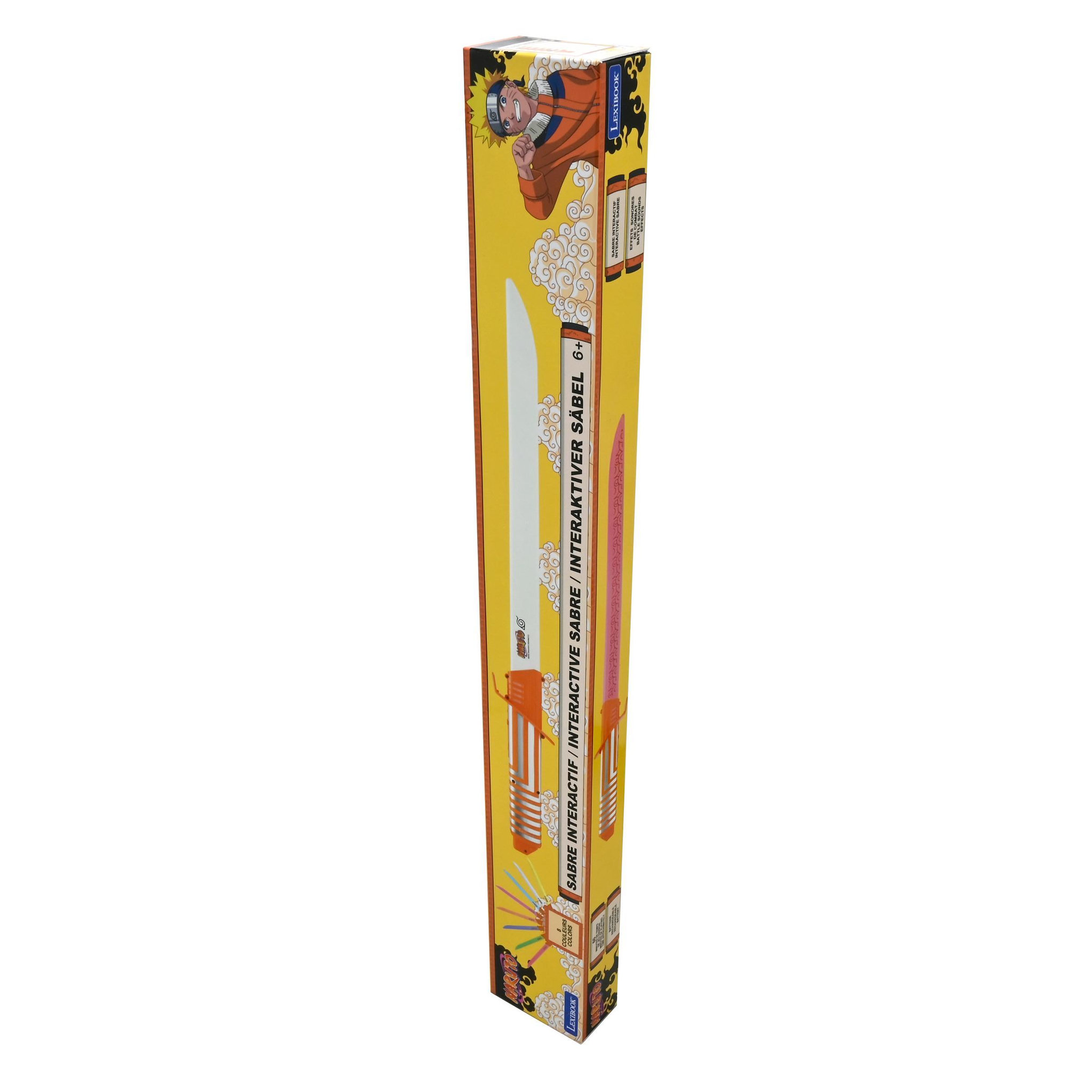 Voir la diapositive 3 : Lexibook Sabre Laser LED Naruto avec effets sonores