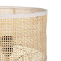 Voir la diapositive 3 : OSTARIA Lampe métal rotin Yuca beige