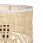 Voir la diapositive 3 : OSTARIA Lampe métal rotin Yuca beige