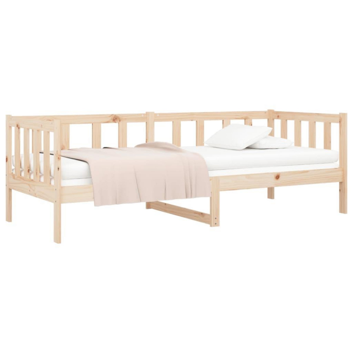 VIDAXL Lit de jour sans matelas 90x190 cm bois de pin massif