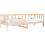 Voir la diapositive 3 : VIDAXL Lit de jour sans matelas 90x190 cm bois de pin massif