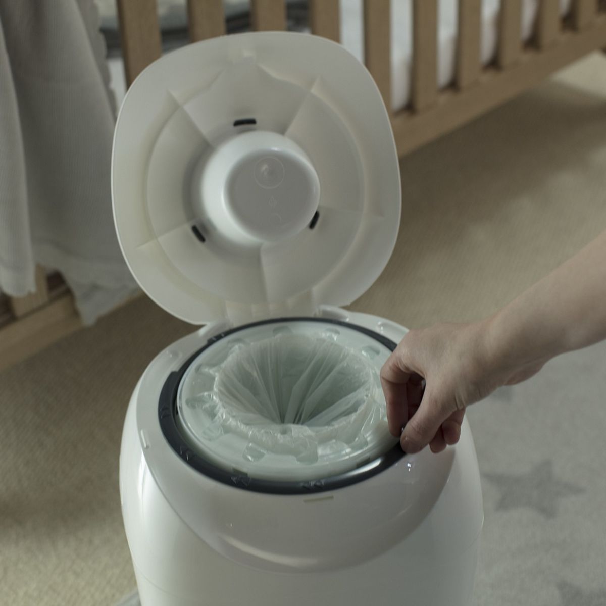 TOMMEE TIPPEE Poubelle à couches Sangenic TEC