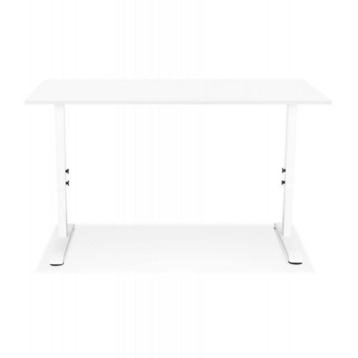 Paris Prix Bureau Hauteur Réglable  Mathew  160cm Blanc
