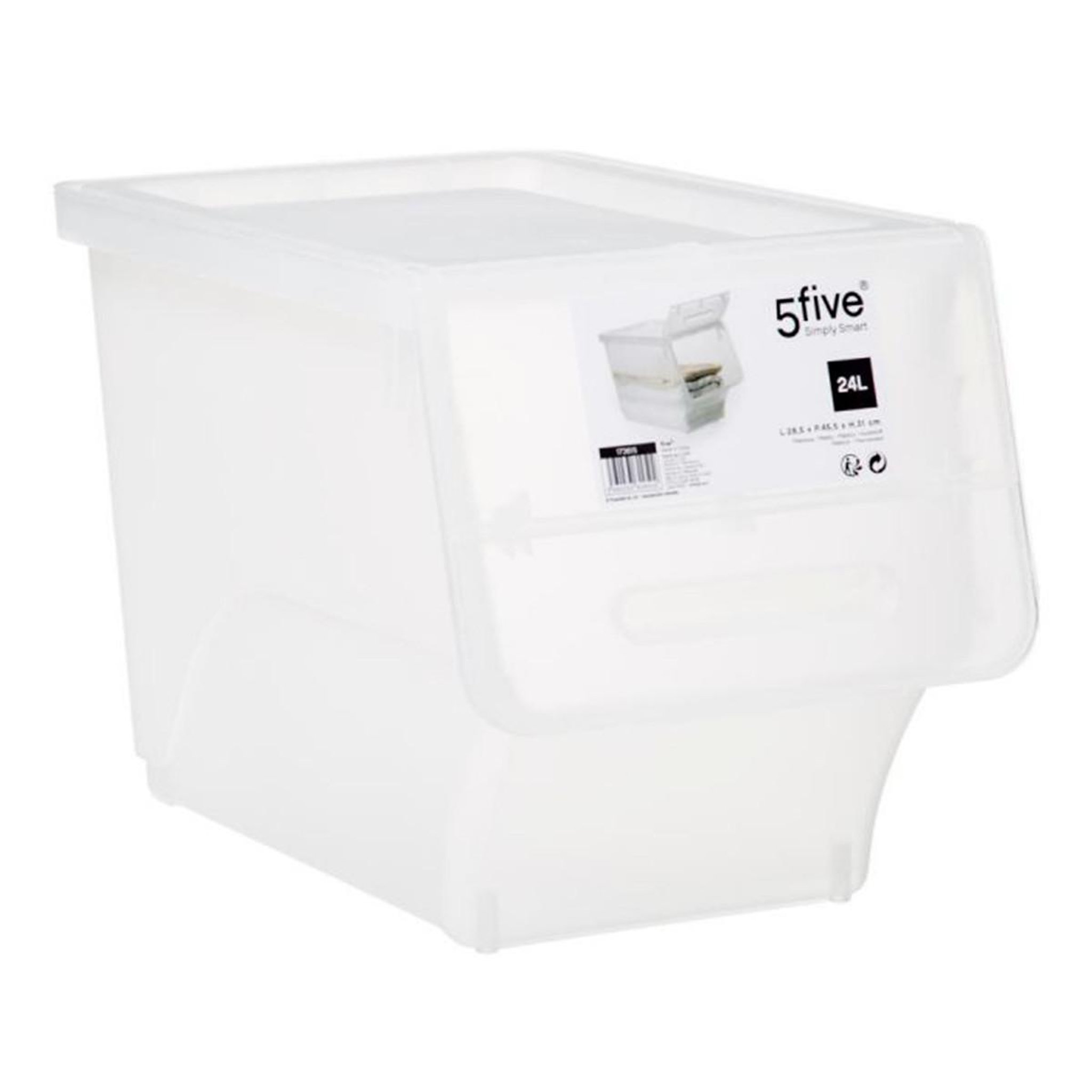 FIVE Boîte de rangement  cara  24l transparent