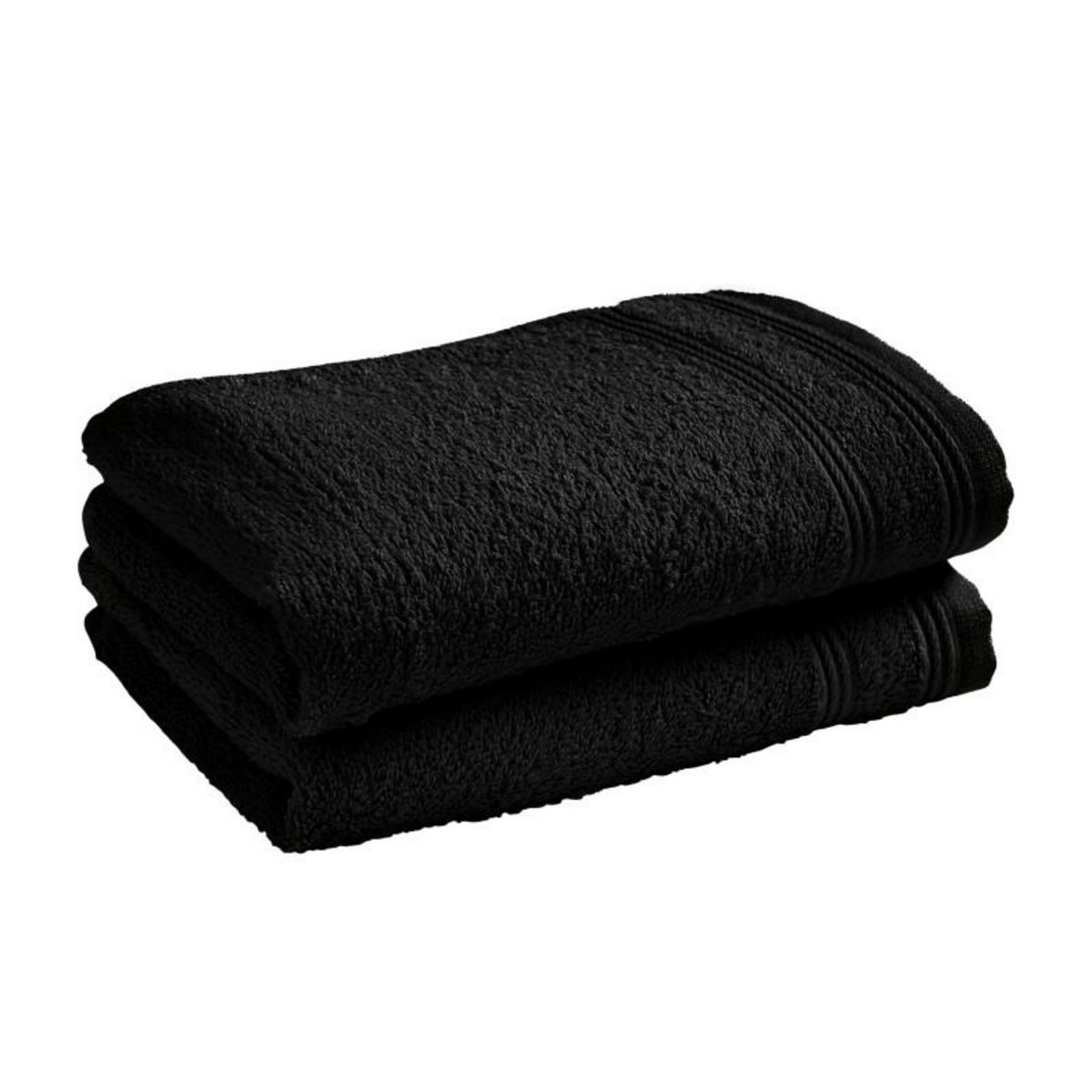 COTON PUR Lot de 2 serviettes invité  Spa  30 x 50 cm / 400 gr/m² -  - Lot de 2 Serviettes invité 30 x 50 cm