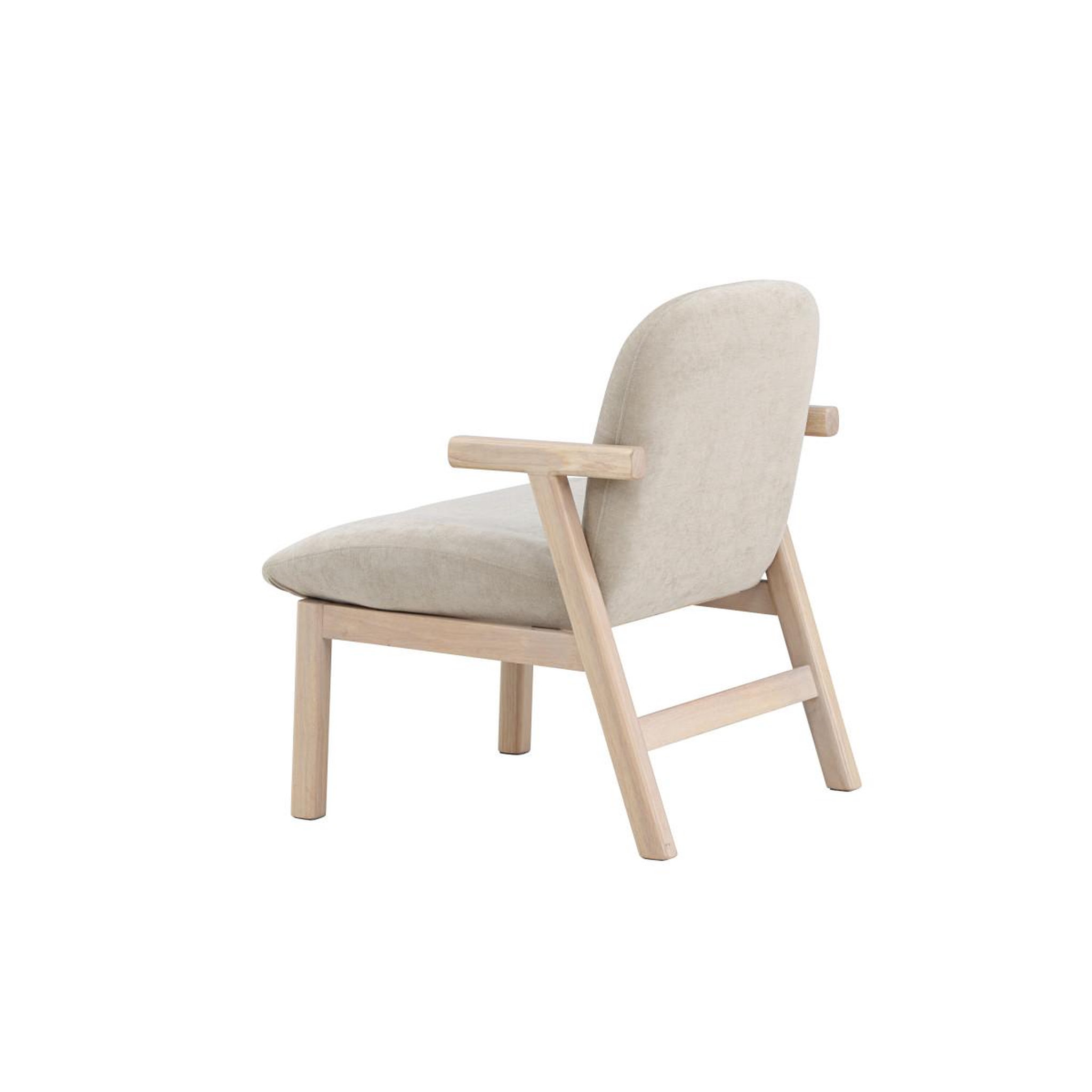 Voir la diapositive 5 : Paris Prix Fauteuil design en bois  rile  77cm beige