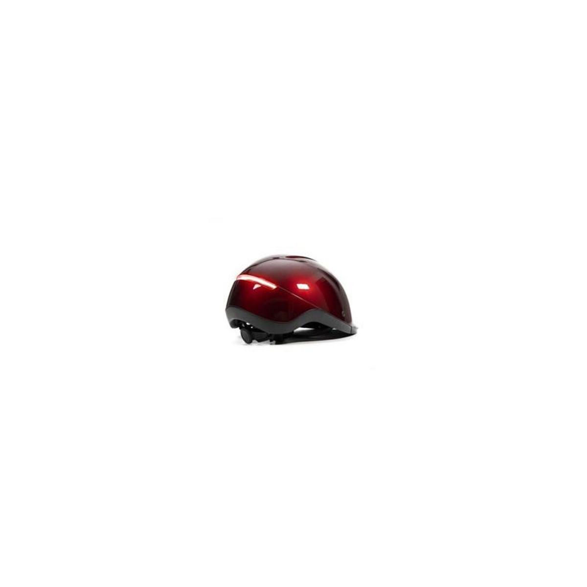 Overade Casque vélo Overade Life Ruby LED Rouge