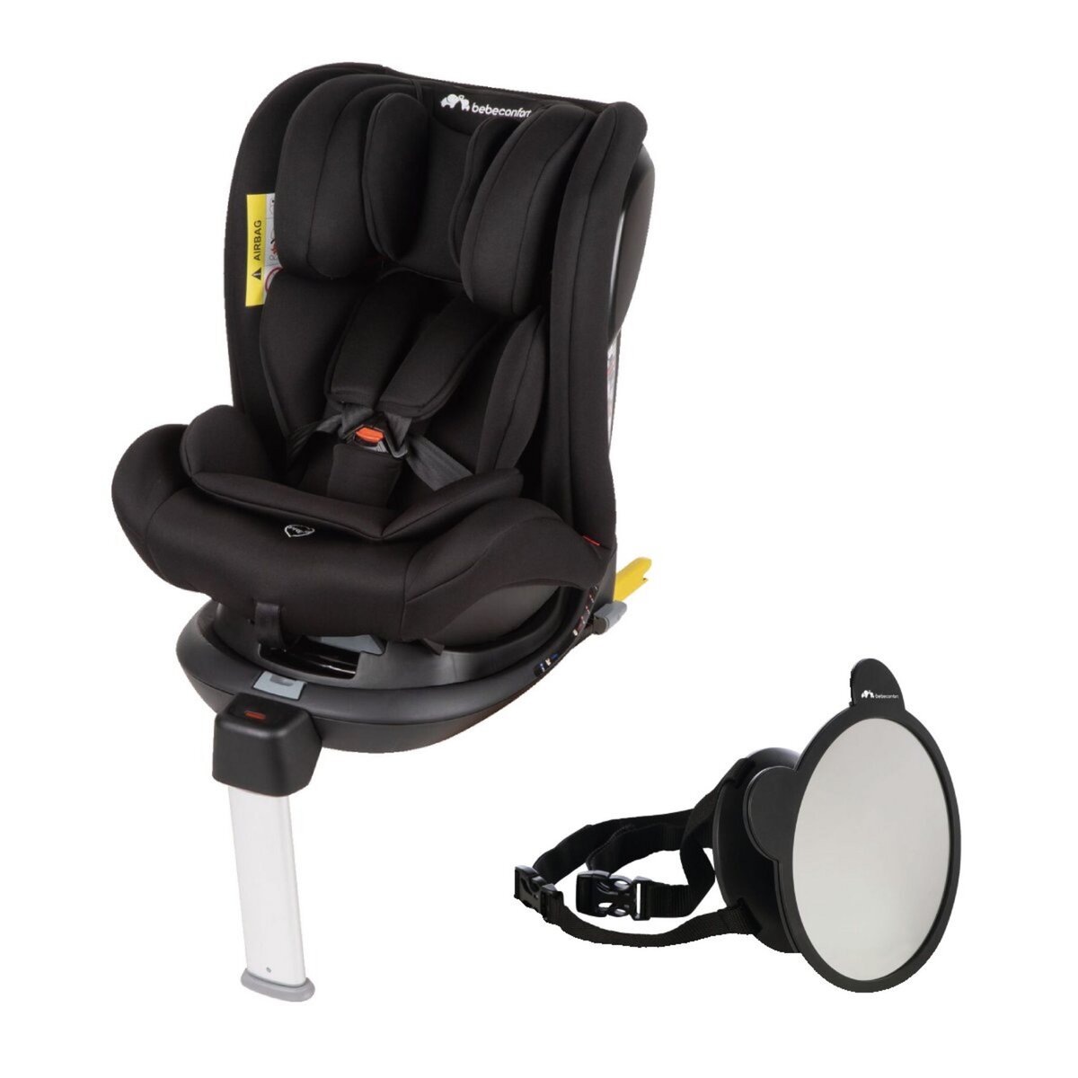 Bebe Confort Bébé Confort - Siège auto rotatif 360° Evolvefix + Rétroviseur  intérieur offert pas cher 