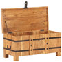 Voir la diapositive 2 : VIDAXL Coffre 90x40x40 cm Bois d'acacia solide