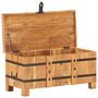 Voir la diapositive 2 : VIDAXL Coffre 90x40x40 cm Bois d'acacia solide