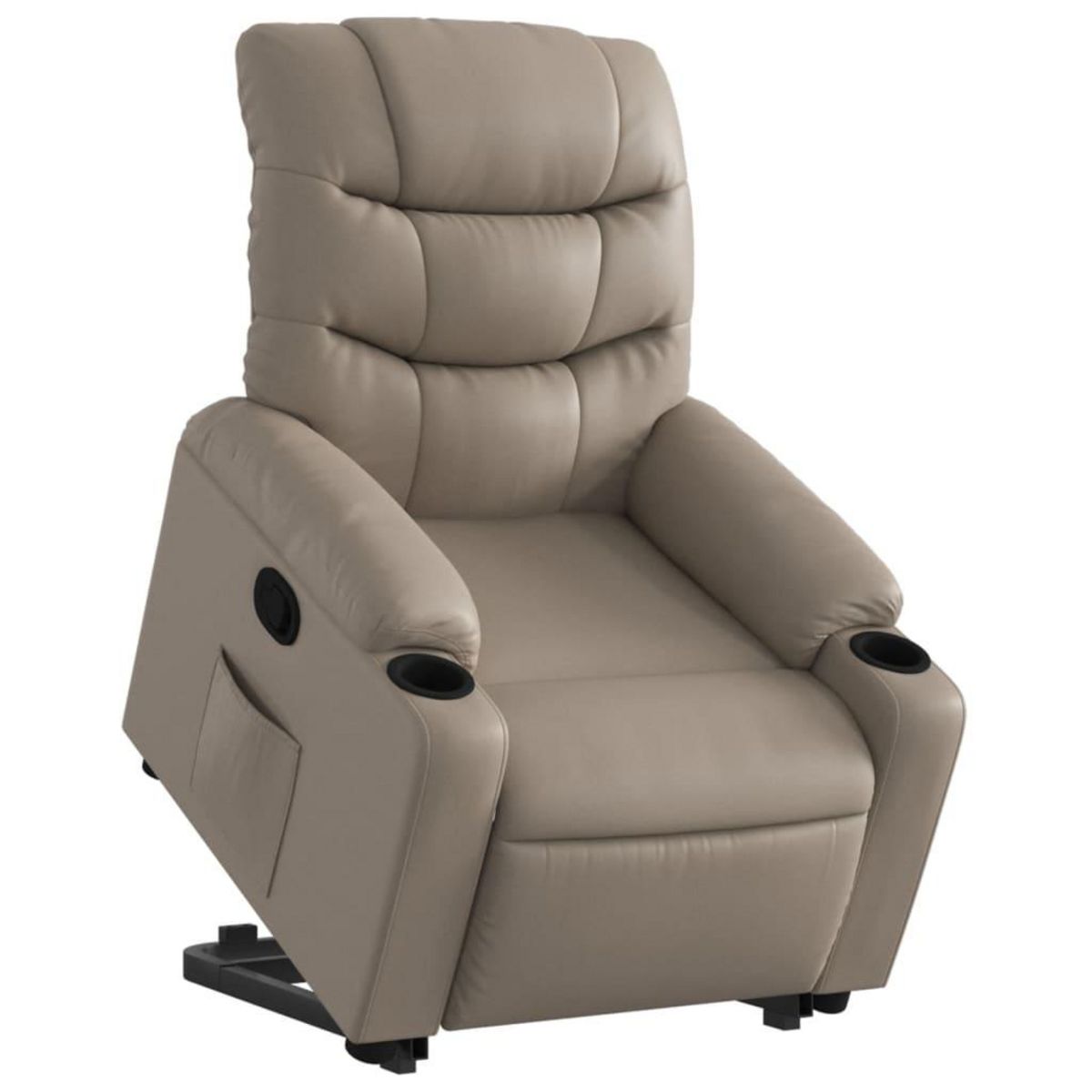 VIDAXL Fauteuil inclinable Cappuccino Similicuir