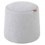 Voir la diapositive 1 : Paris Prix Pouf Rond Design  Munica  42cm Gris Clair