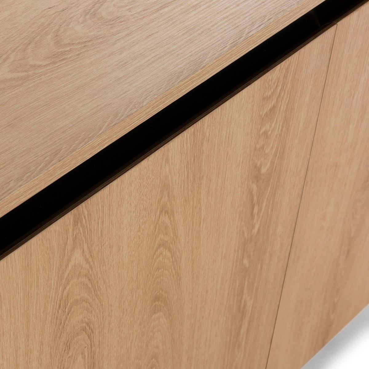 VS VENTA-STOCK Buffet Molina 3 portes couleur chêne