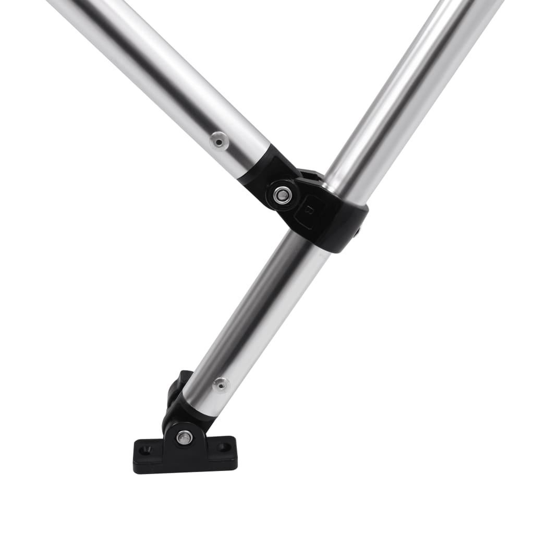 Voir la diapositive 5 : VIDAXL Auvent bimini a 4 arceaux Blanc 243x196x137 cm