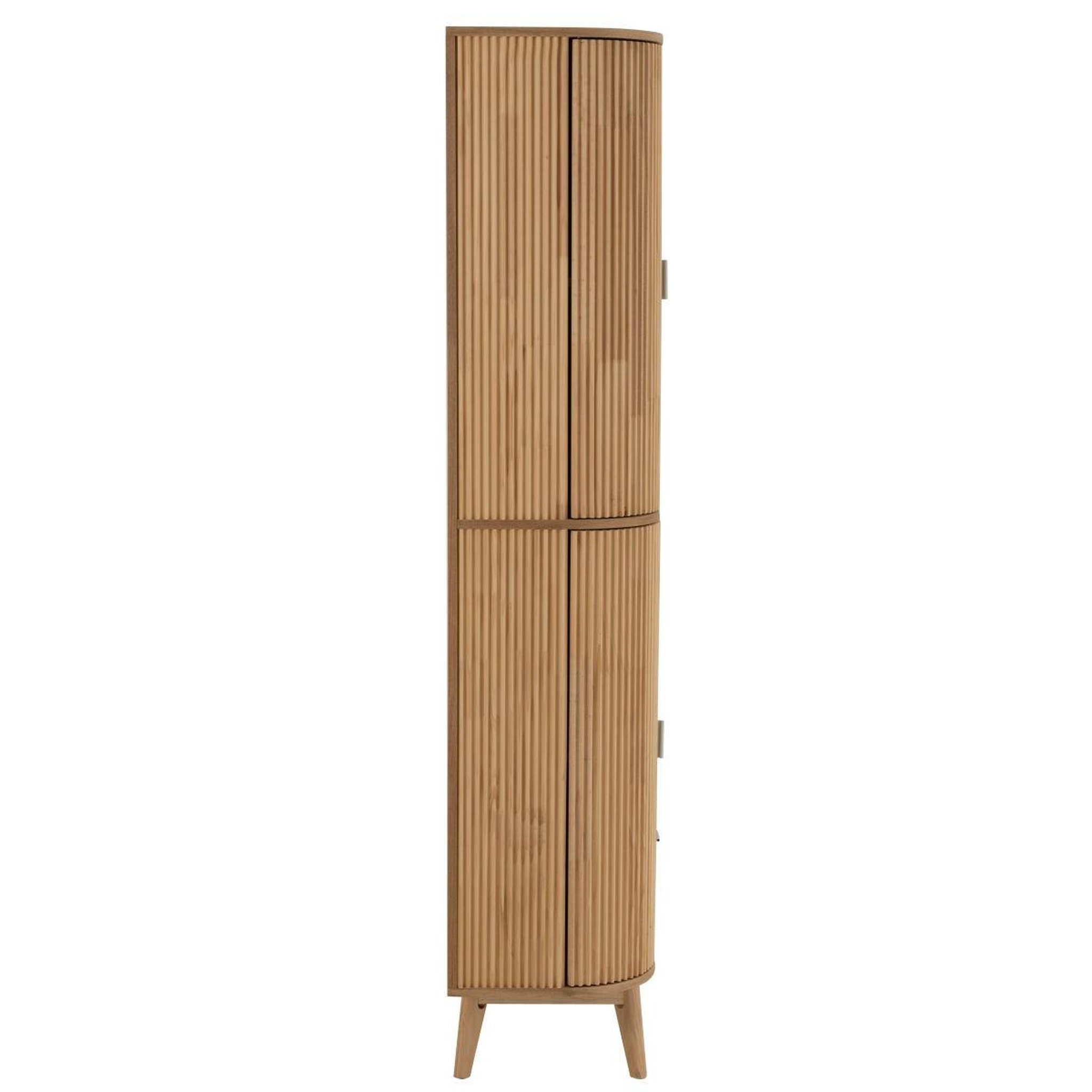 Voir la diapositive 5 : J-LINE Bibliothèque en bois  alta  180cm naturel