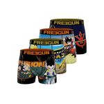FREEGUN Lot de 4 boxers homme Dragon Ball Z. Coloris disponibles : Orange