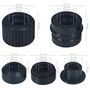 Voir la diapositive 6 : VIDAXL Ecrous a bride pour machine a cintrer 12 pcs acier