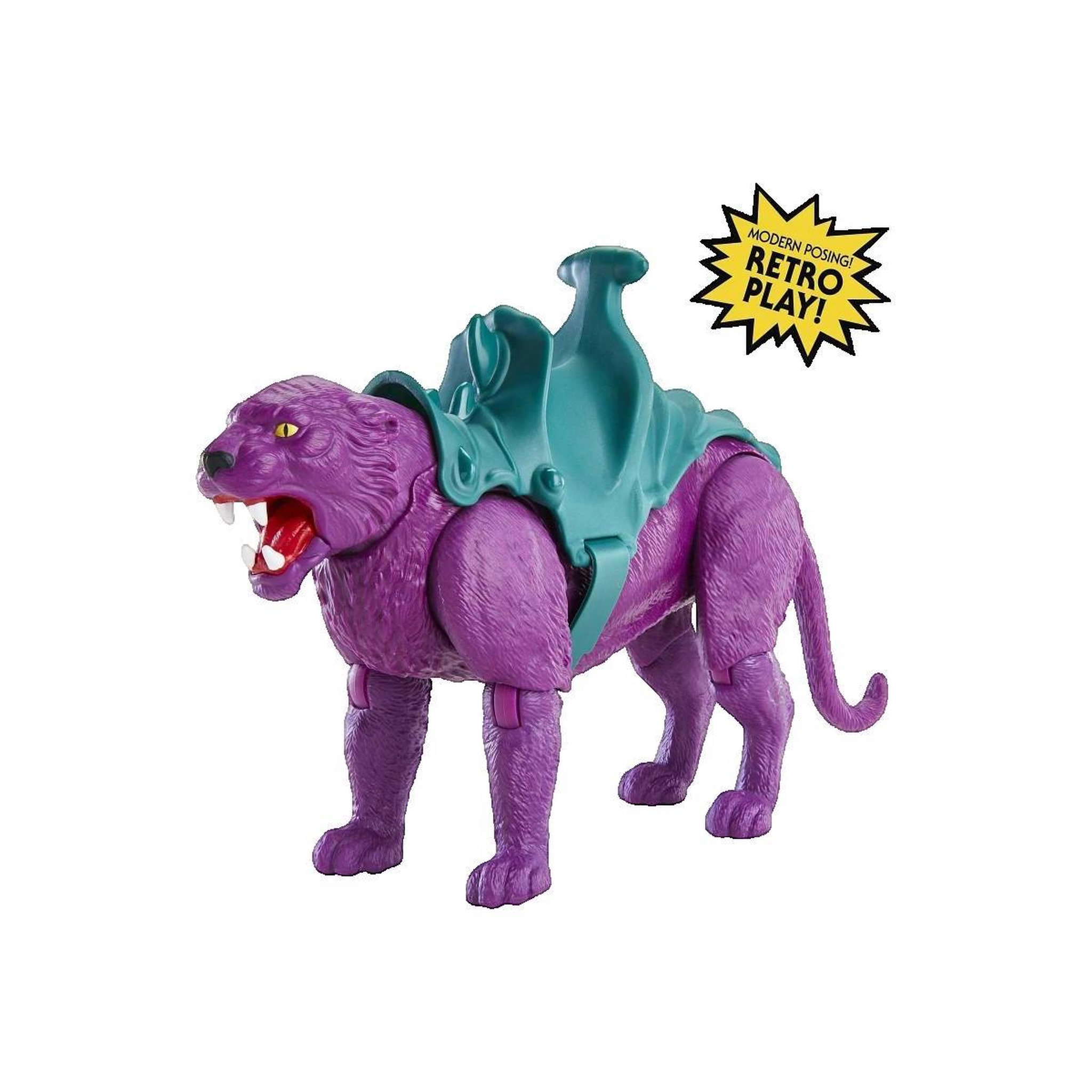 Voir la diapositive 2 : ASTER Figurine Aster Origins Panthor violet