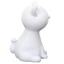 Voir la diapositive 3 : Paris Prix Lampe Veilleuse Enfant Led  Chat  19cm Blanc