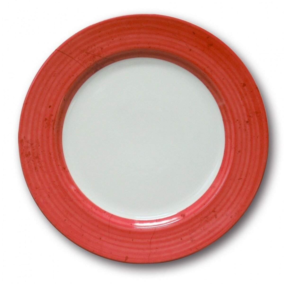 YODECO Assiettes plates Prestige Rouge x 6 - D 31 cm