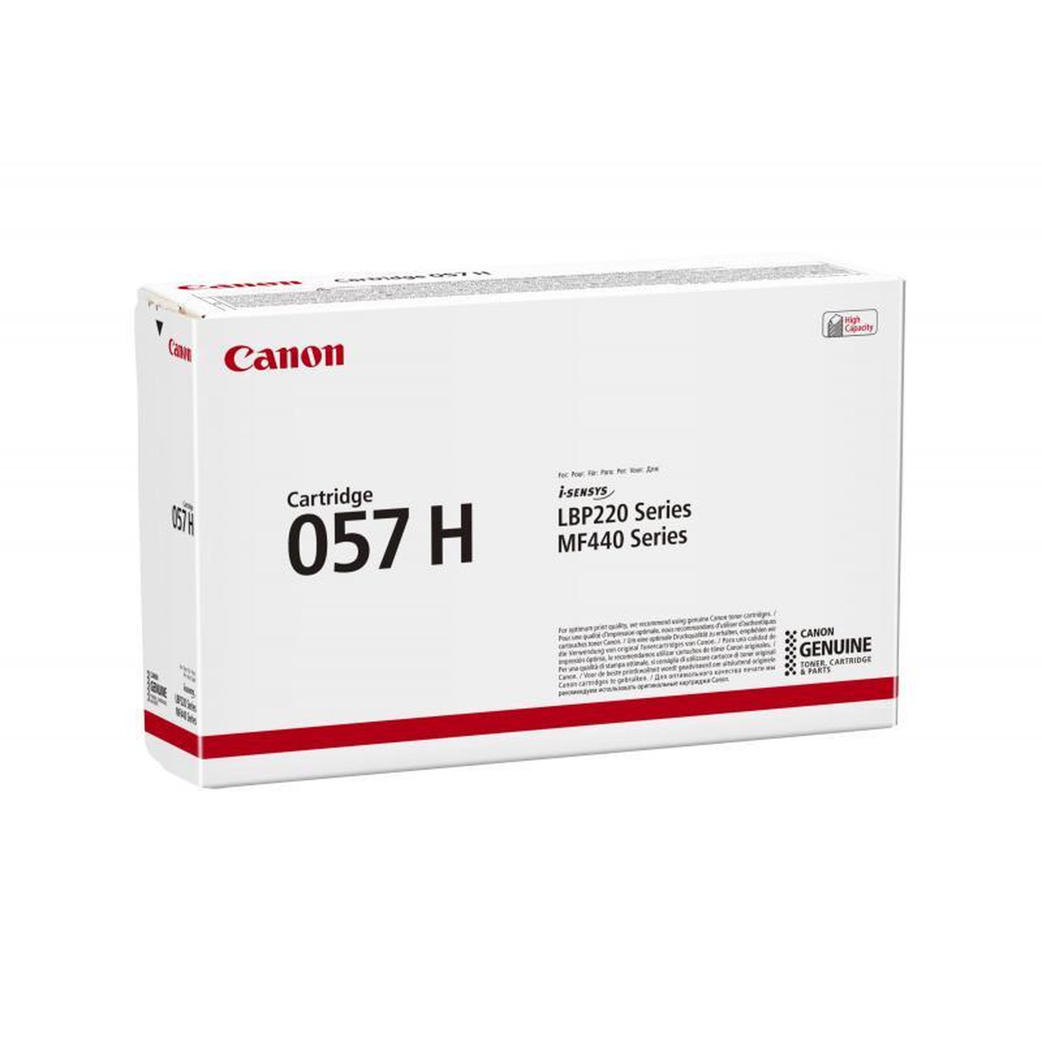 Voir la diapositive 2 : Canon Canon Cartridge 057H Black Schwarz (3010C002)