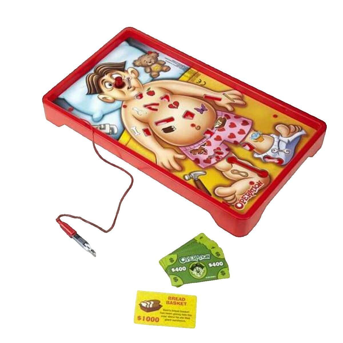 HASBRO Jeu de chirurgie Hasbro coloré