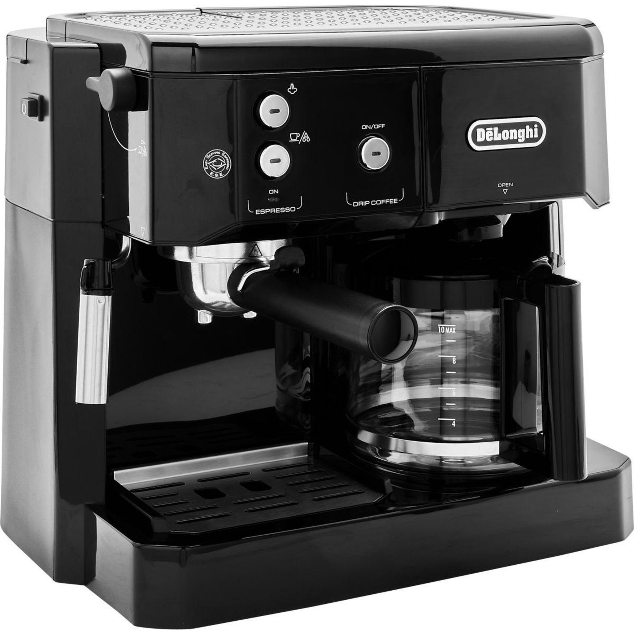Voir la diapositive 3 : DELONGHI Expresso combiné cafetière bco416.1 fr noir