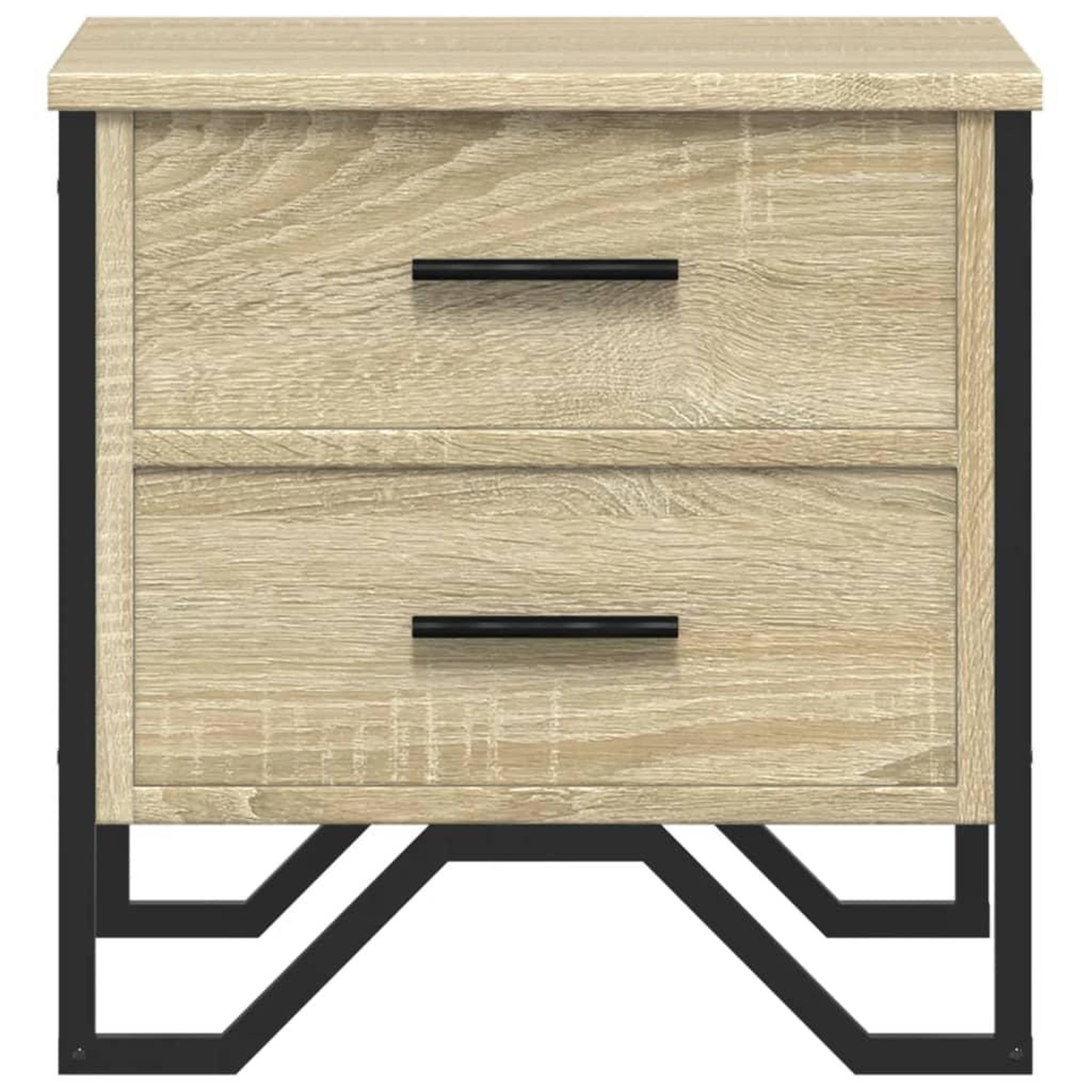 Voir la diapositive 5 : VIDAXL Table de chevet chene sonoma 40x41x40 cm bois d'ingenierie
