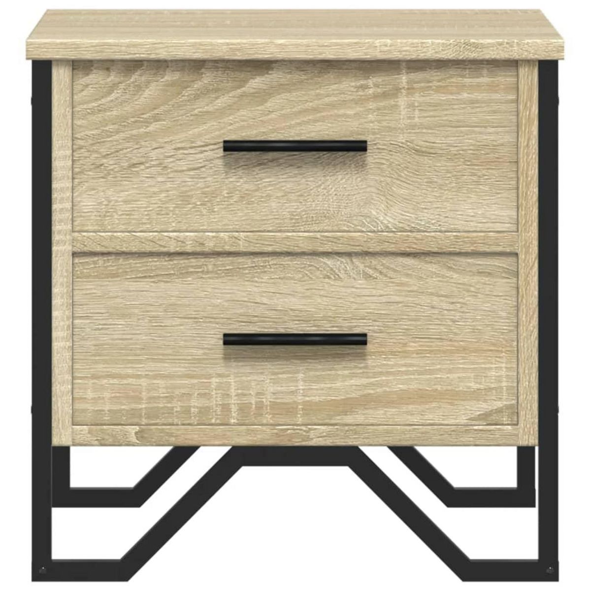 VIDAXL Table de chevet chene sonoma 40x41x40 cm bois d'ingenierie