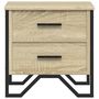 Voir la diapositive 5 : VIDAXL Table de chevet chene sonoma 40x41x40 cm bois d'ingenierie
