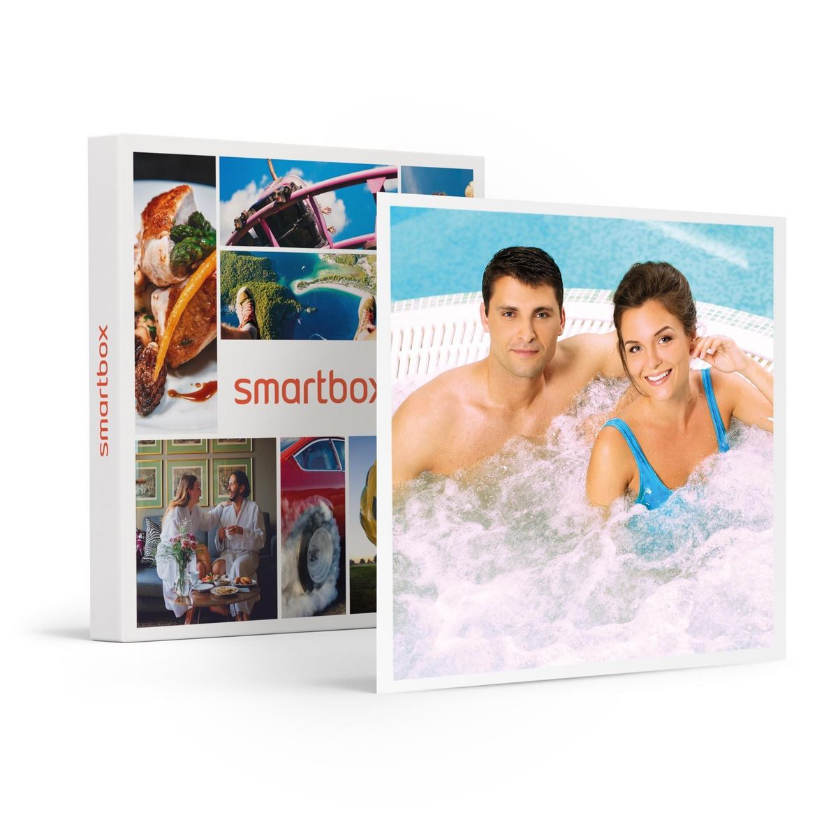 Smartbox Escapade étoilée avec pause relaxante au bain bouillonnant - Coffret Cadeau Séjour