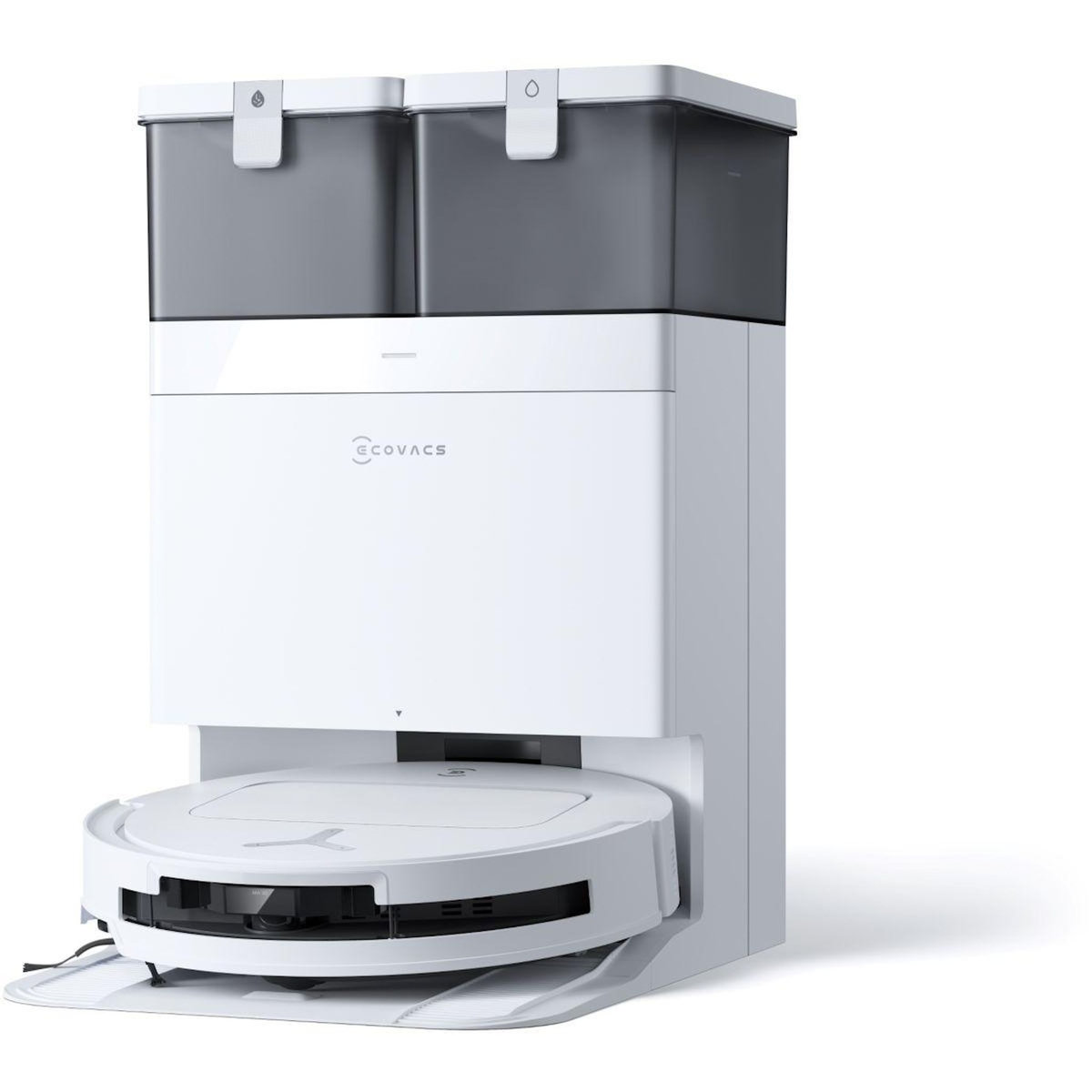 ECOVACS Robot Aspirateur Laveur Deebot T50 Omni Gen 2 EU blanc