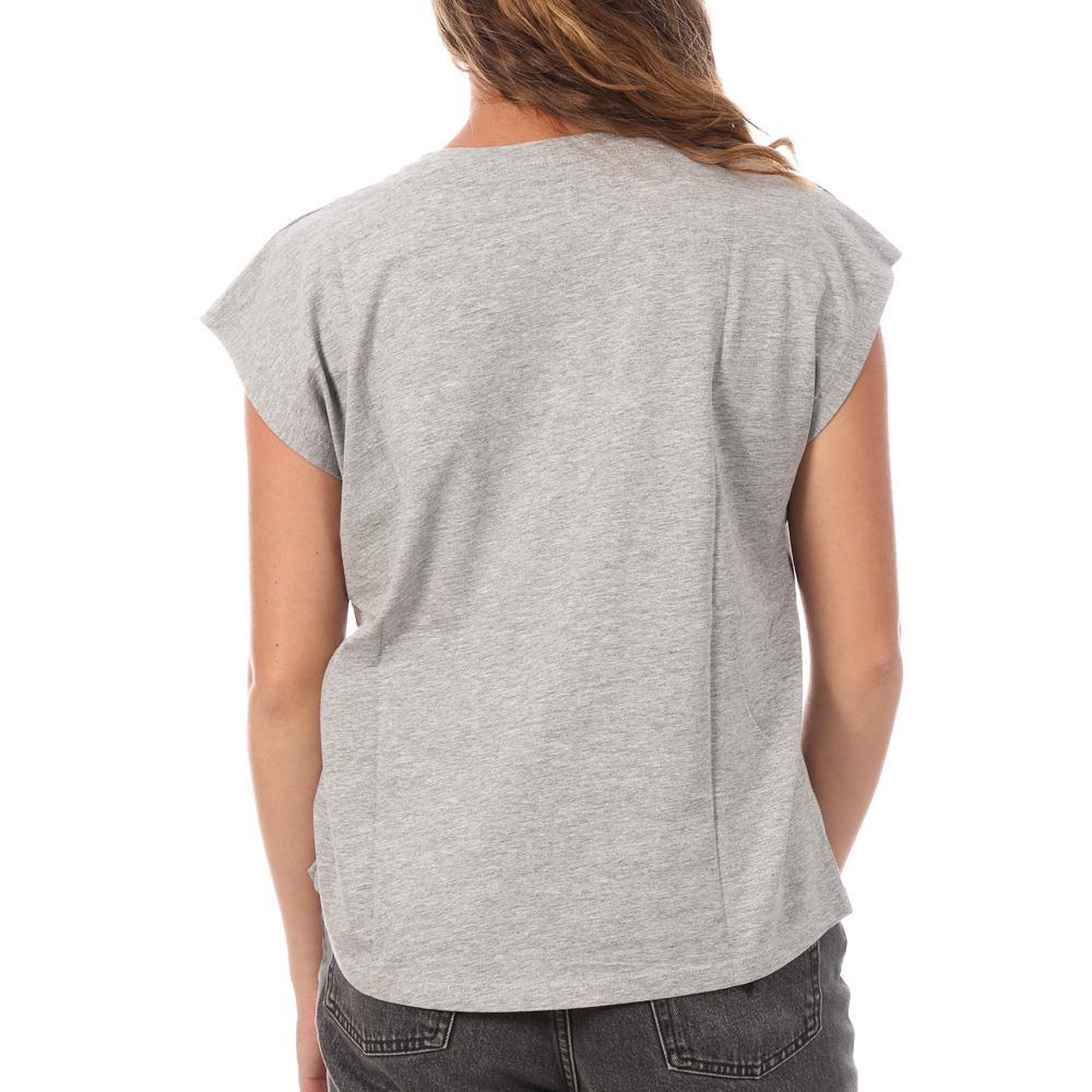 Voir la diapositive 2 : Pepe Jeans T-shirt Gris Femme Pepe jeans Bloom