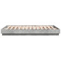 Voir la diapositive 5 : VIDAXL Cadre de lit sans matelas gris beton 120x200 cm
