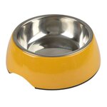 Paris Prix Gamelle pour Chien & Chat  Bol Inox  14cm Moutarde
