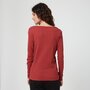 INEXTENSO T-shirt rouge en coton femme