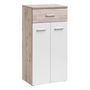 Voir la diapositive 6 : Paris Prix Ensemble Dressing  Gustavo III  200cm Naturel & Blanc