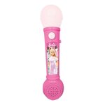 Lexibook Microphone Lumineux avec Mélodies et Effets Sonores Barbie