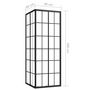 Voir la diapositive 6 : VIDAXL Cabine de douche ESG 80x80x180 cm