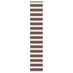 VIDAXL Store zebre marron 40x230 cm largeur du tissu 35,9 cm polyester