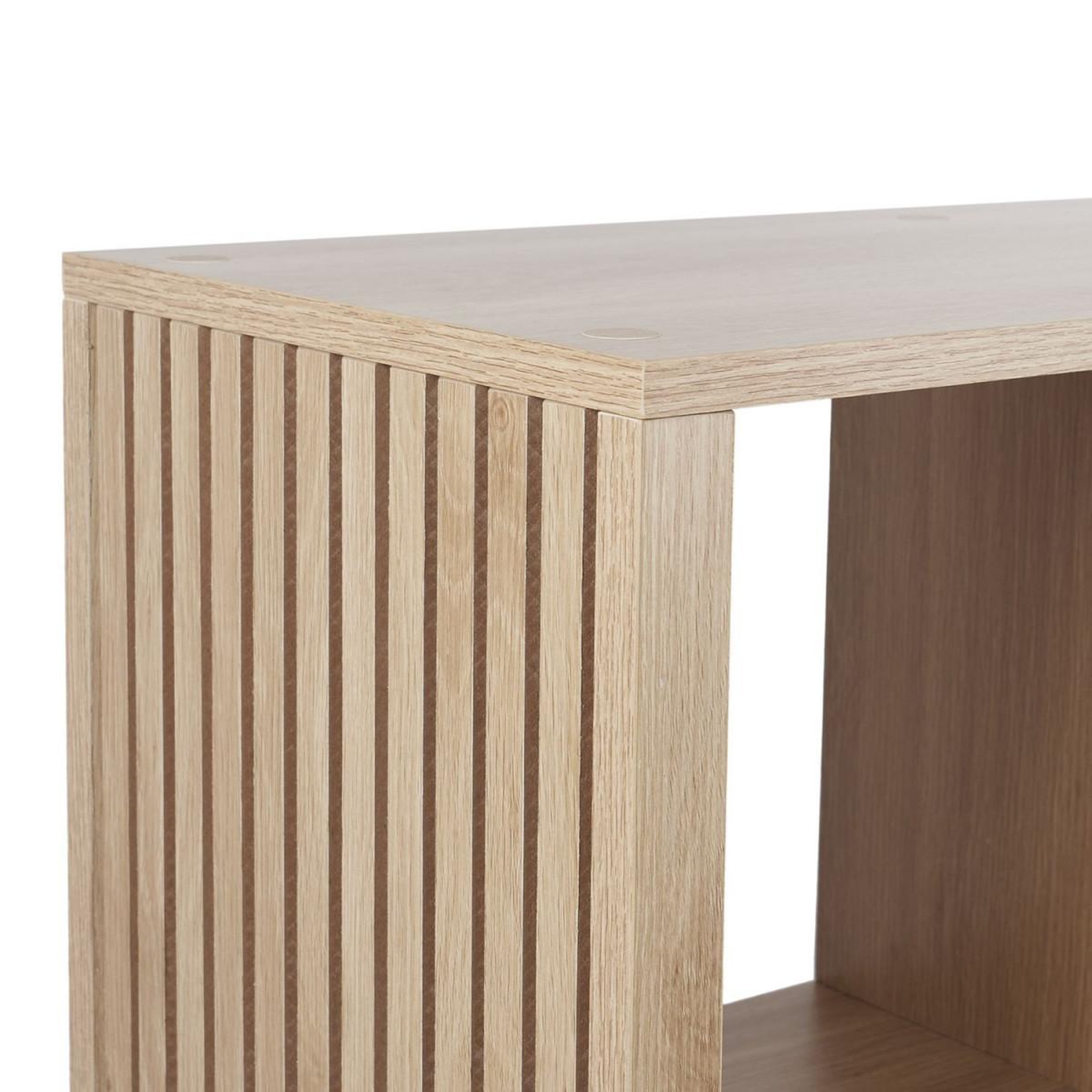 Voir la diapositive 3 : The Home Deco Factory Étagère modulable 9 cases  klaus  102cm marron