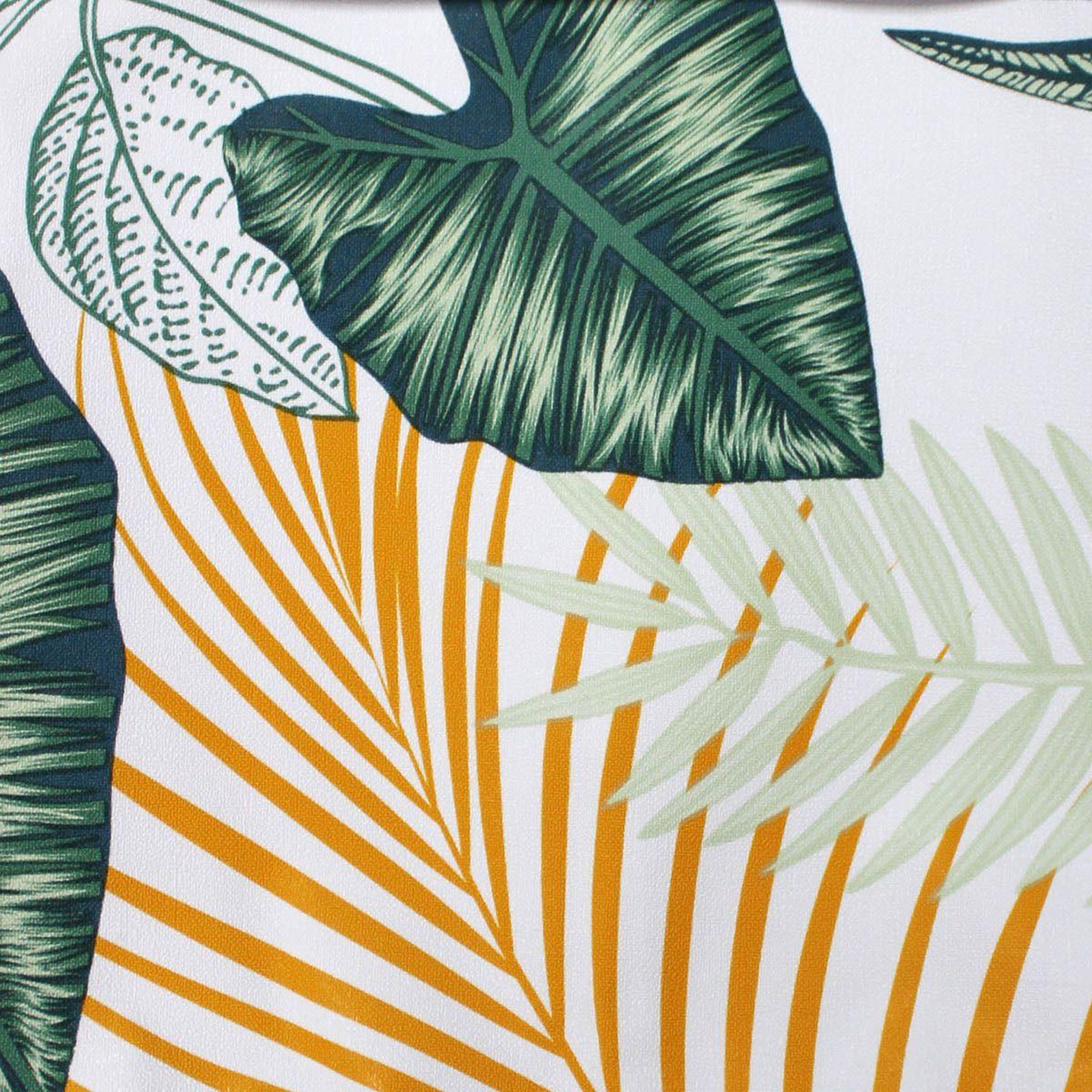Voir la diapositive 3 : Douceur d'Intérieur Nappe Imprimé  Guyana  140x240cm Vert