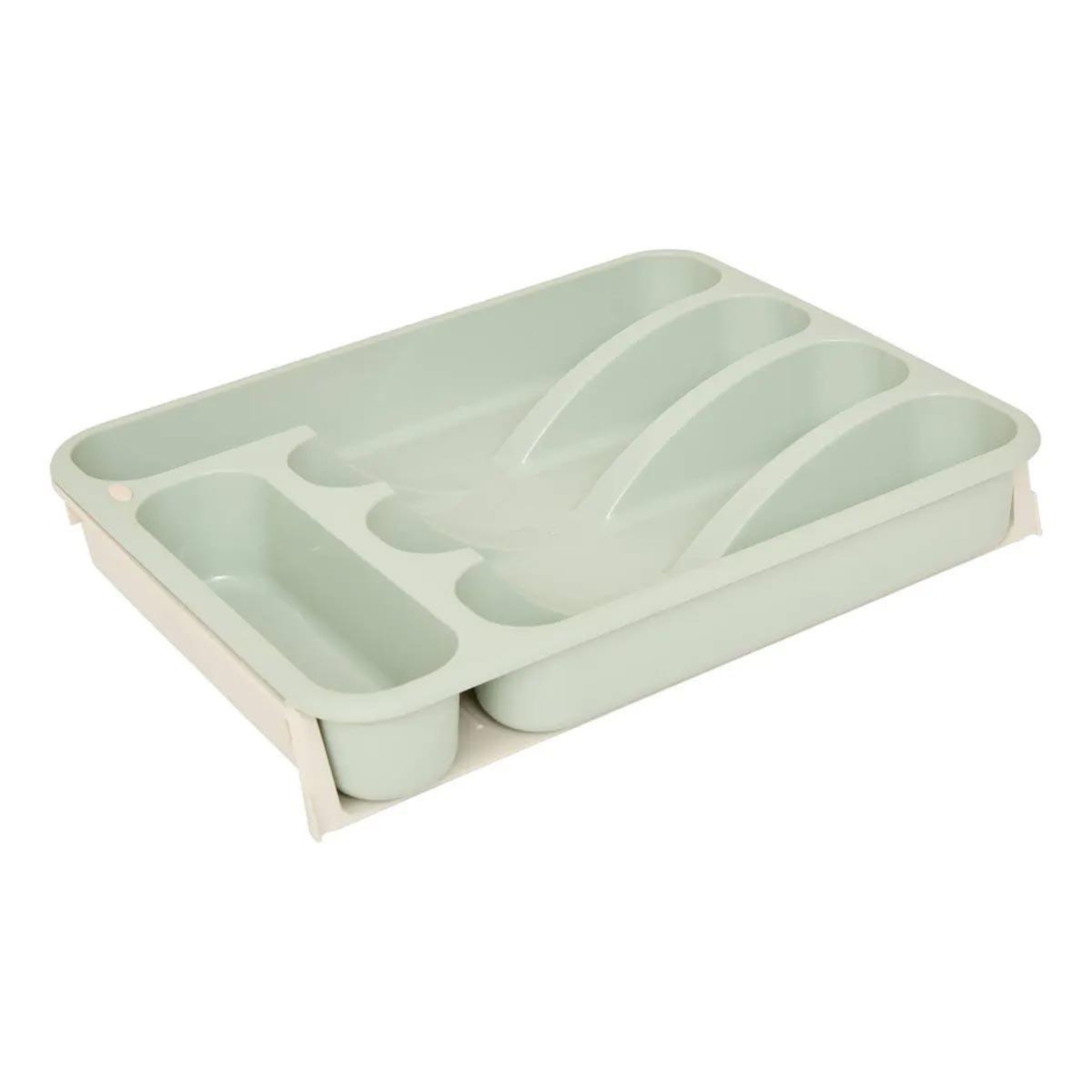 FIVE Range-Couverts Extensible  Poly  28cm Vert