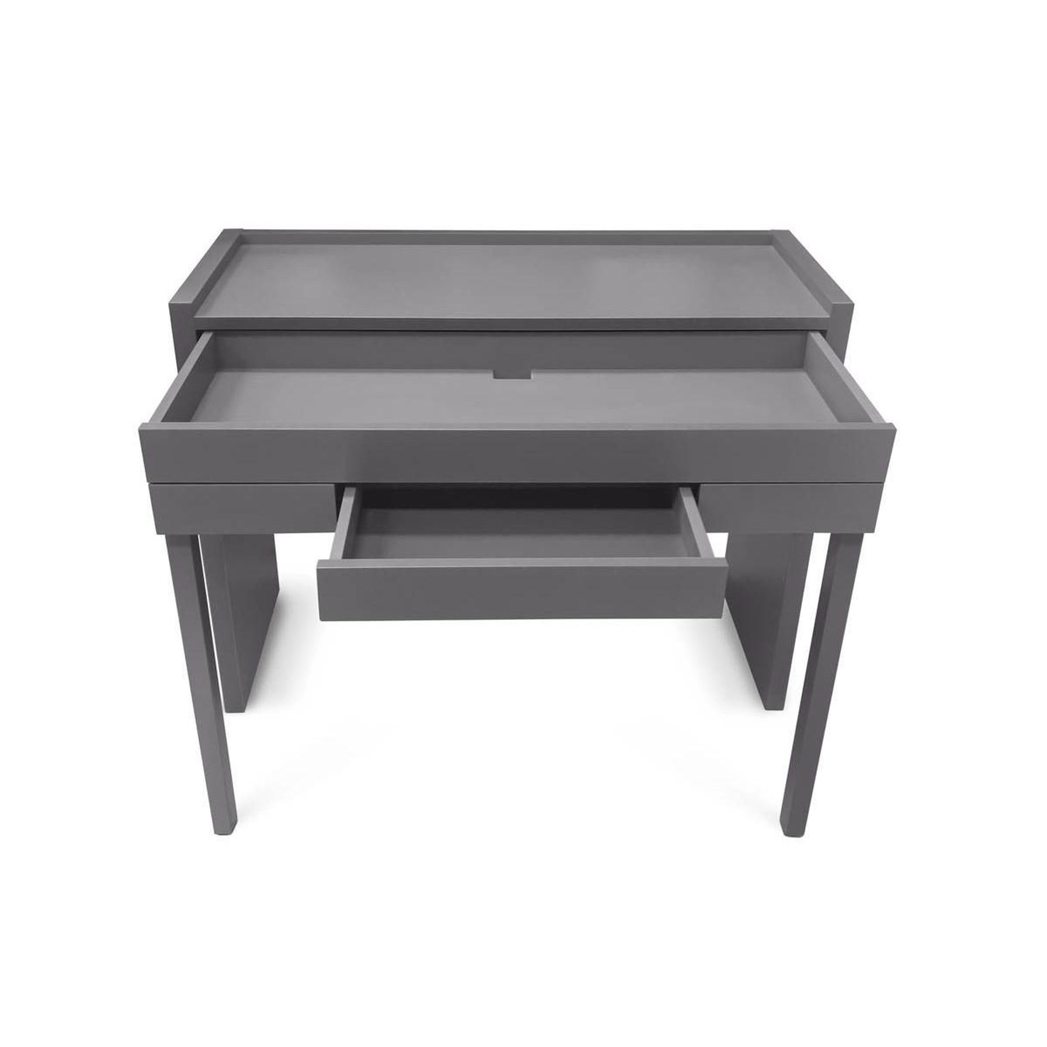 Voir la diapositive 5 : Paris Prix Table à manger ronde design  soft  98cm chêne & noir