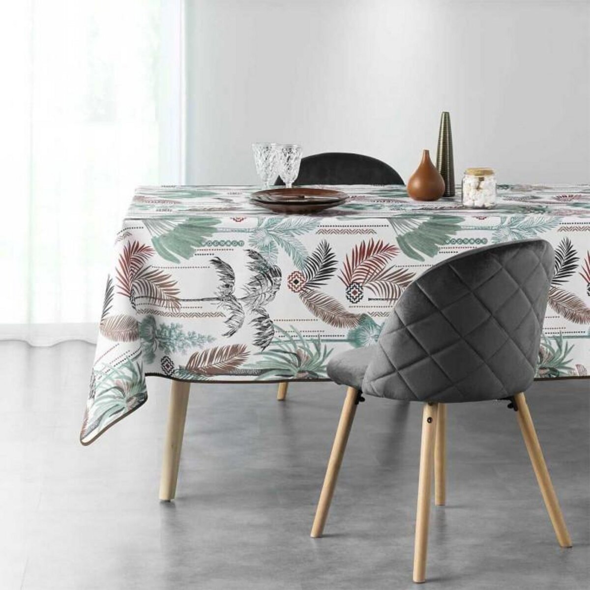 Paris Prix Nappe Imprimée  Terra Nova  150x240cm Multicolore