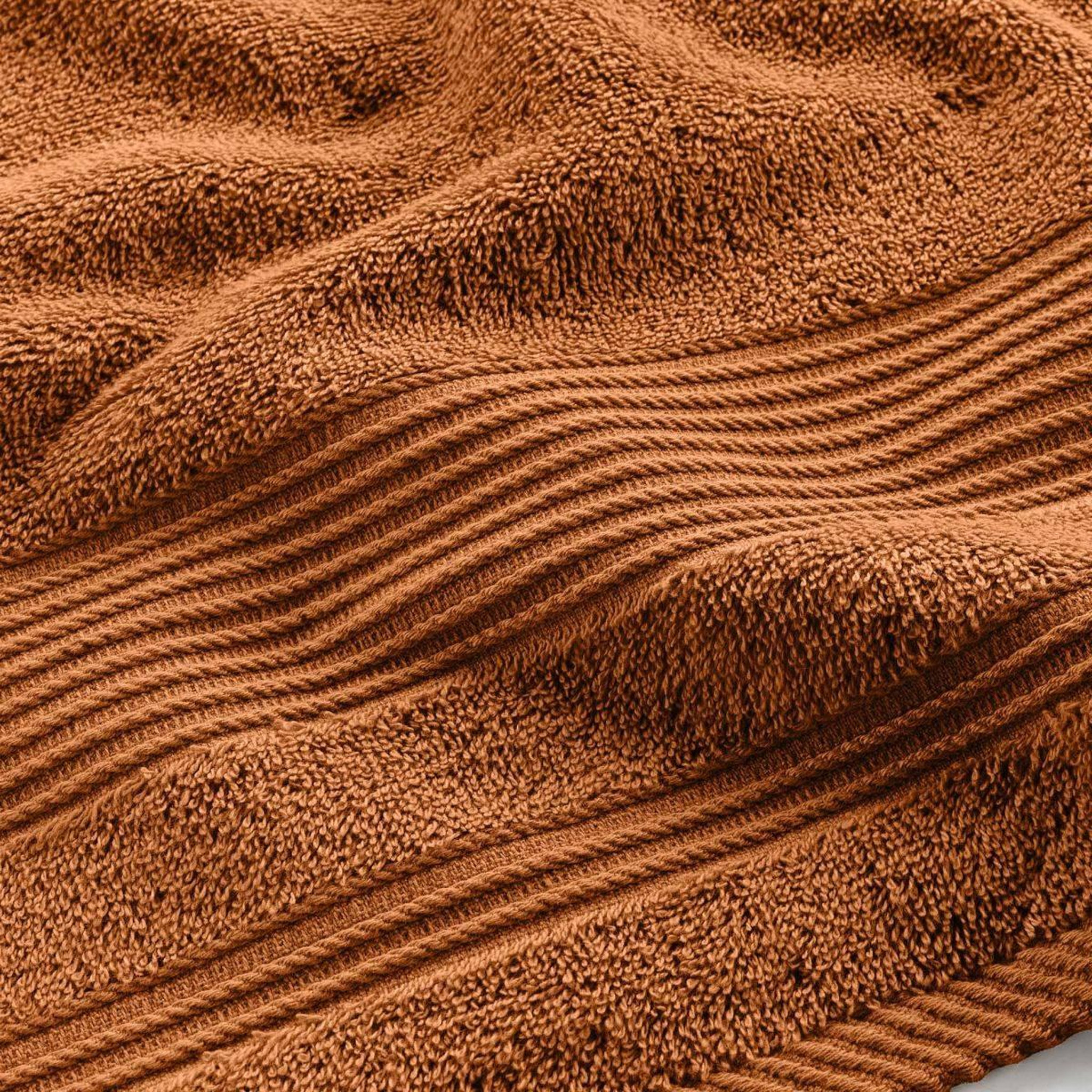 Voir la diapositive 3 : Douceur d'Intérieur Drap de douche  tendresse  70x130cm caramel